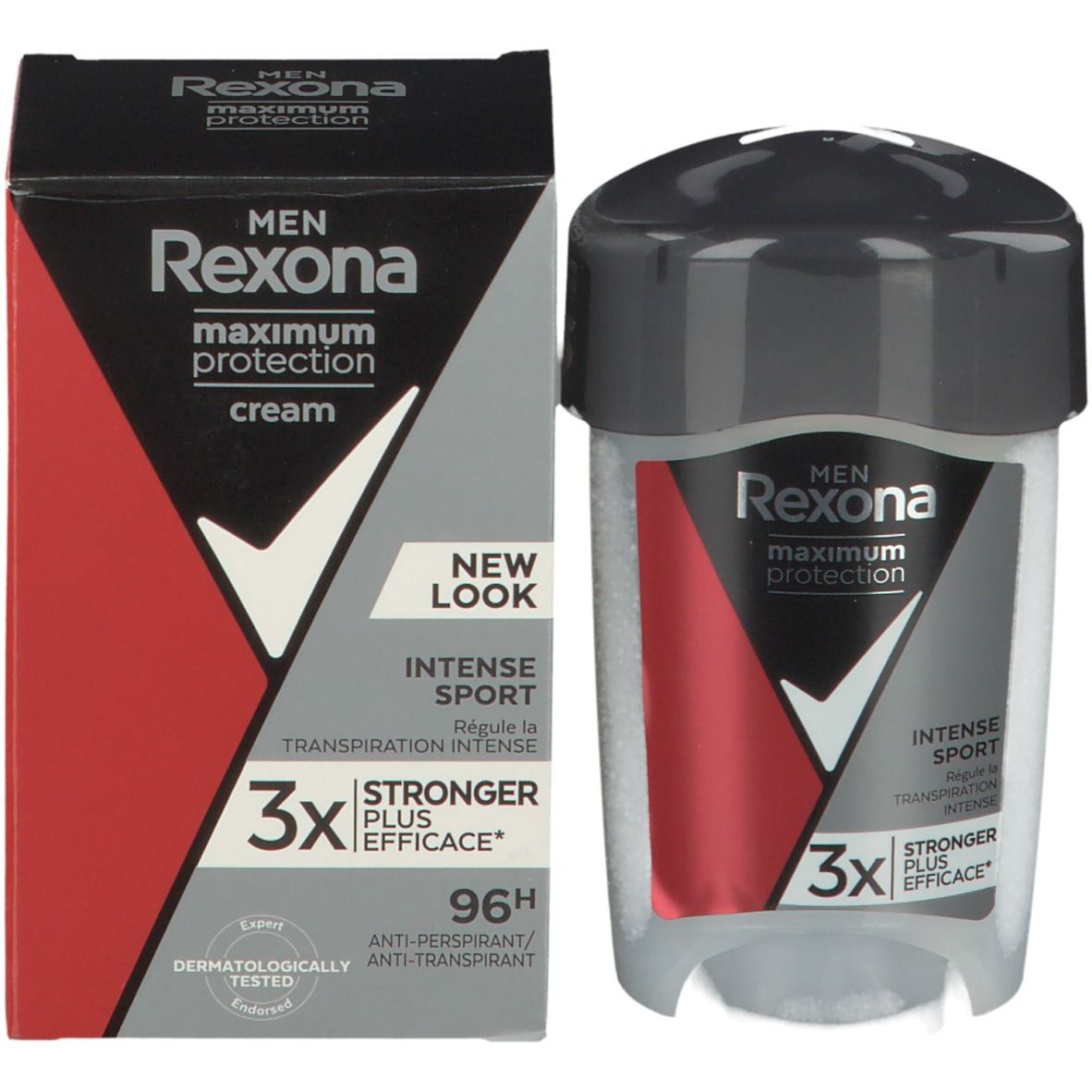 REXONA STICK BOITE 96H 45ML