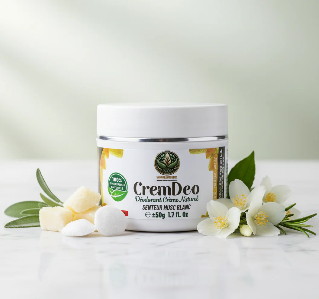 CRM DEO 100% NATURAL 50G