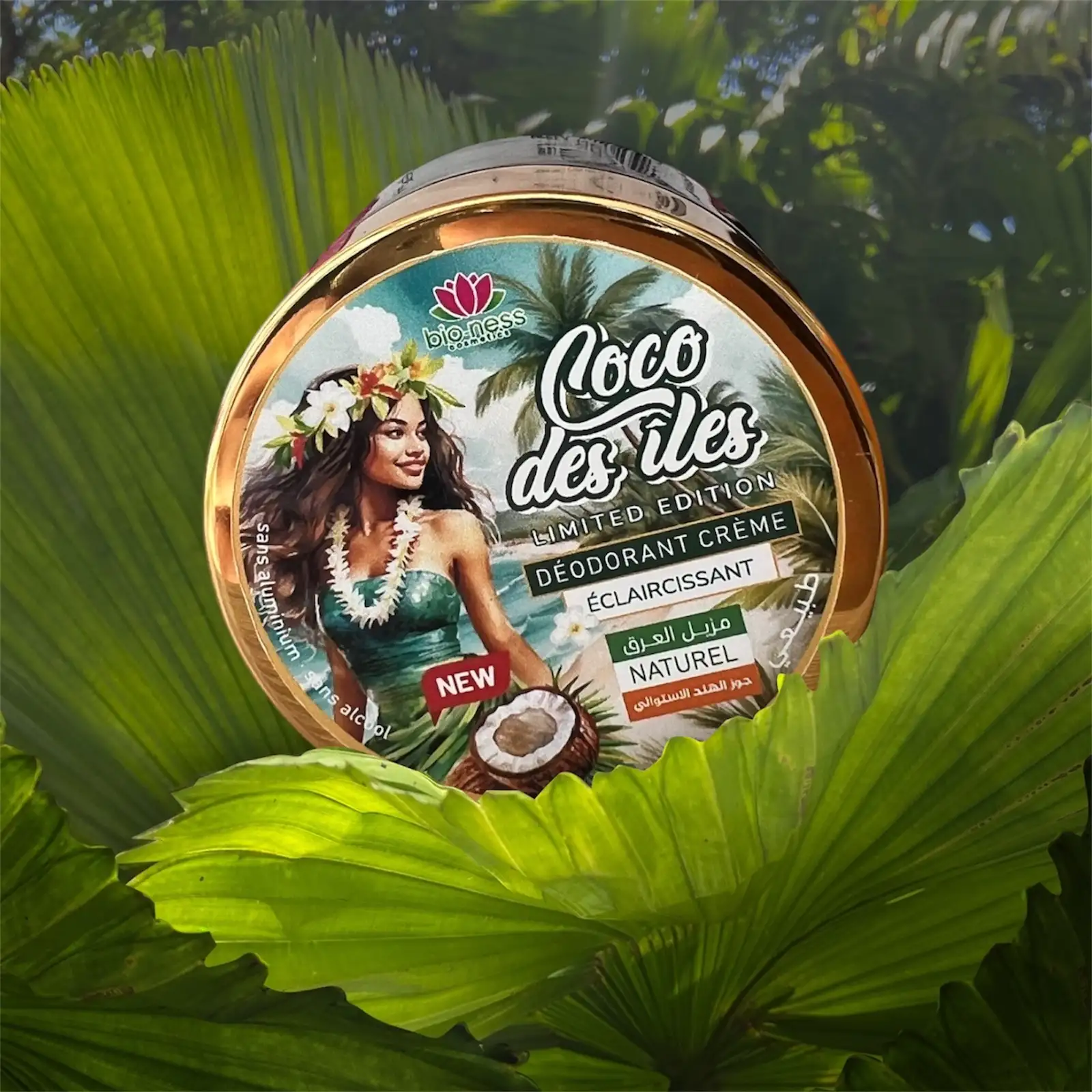 BIONESS CREME DEODORANT COCO DES ILES