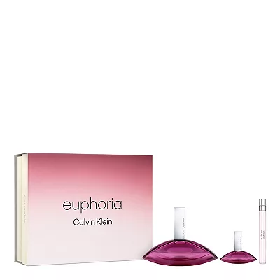 EDP COF EUPHORIA CALVIN KLEIN 3PC