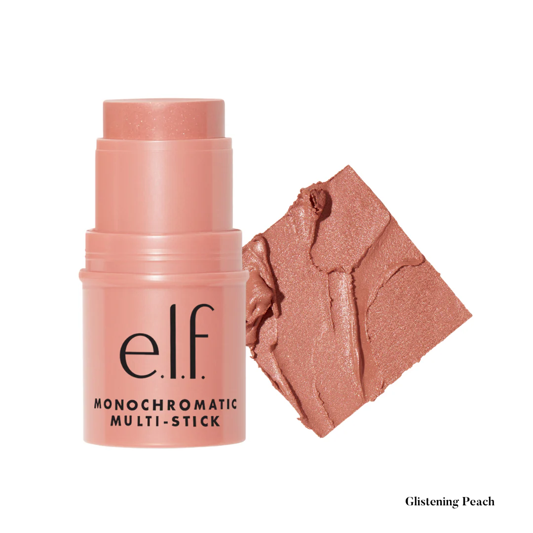 elf multi stick glistening peach