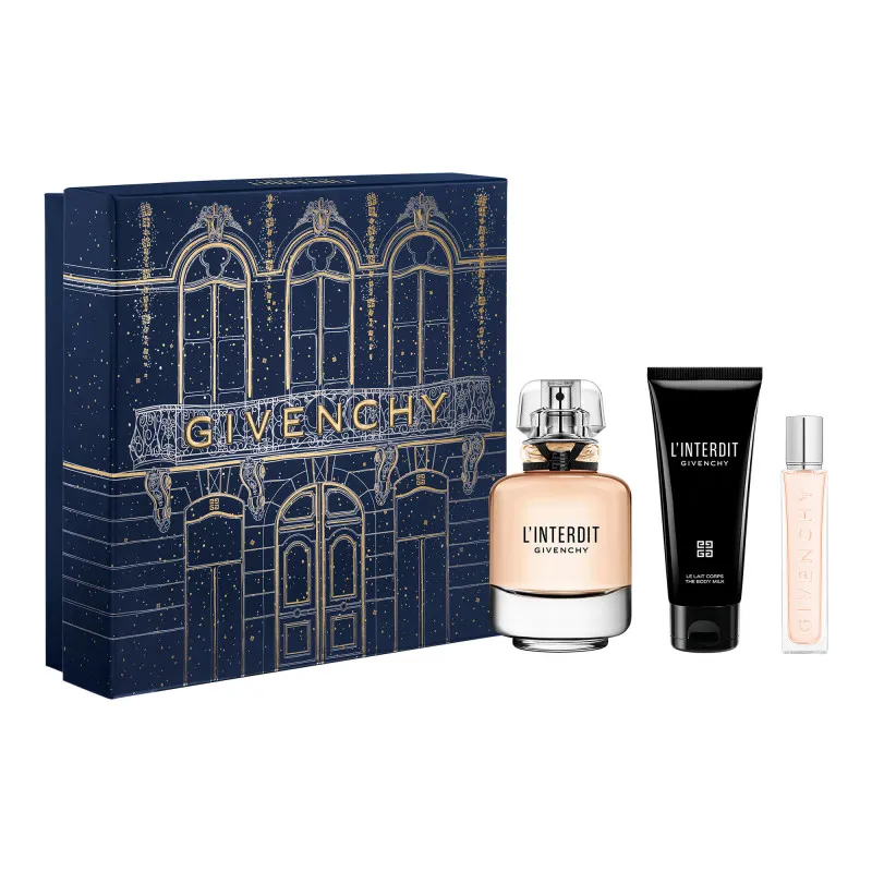 COFFRET EDP L INTERDIT NOIR 3 PIEC